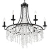 GAB-B7306-MK Gabrielle 6 Light Chandelier | Alternate Image