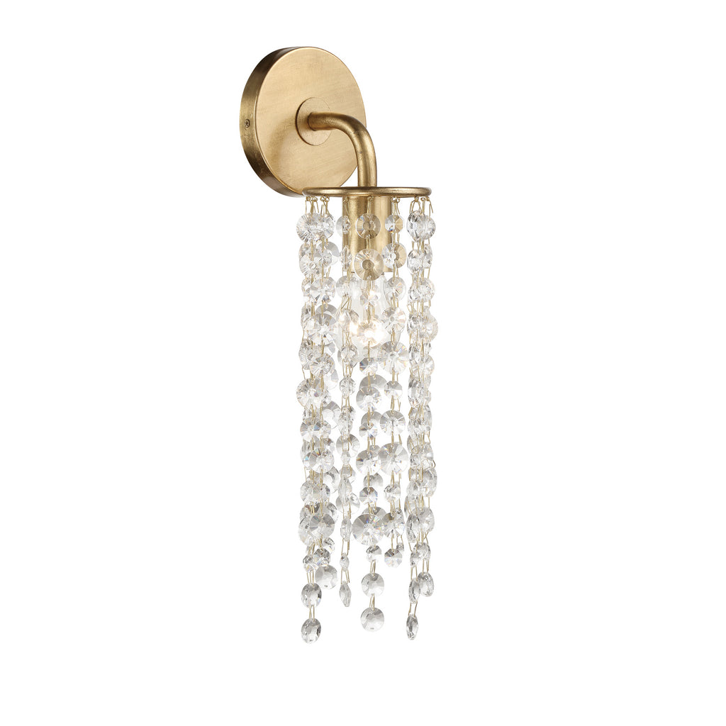 Crystorama Gabrielle 4.75'' Sconce in Antique Gold - Additional View