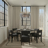 GEM-7005-MG-SS Gemma 32'' Chandelier | Lifestyle Image