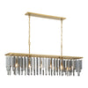 GEM-7007-MG-SS Gemma 52'' Linear Chandelier | Main Image