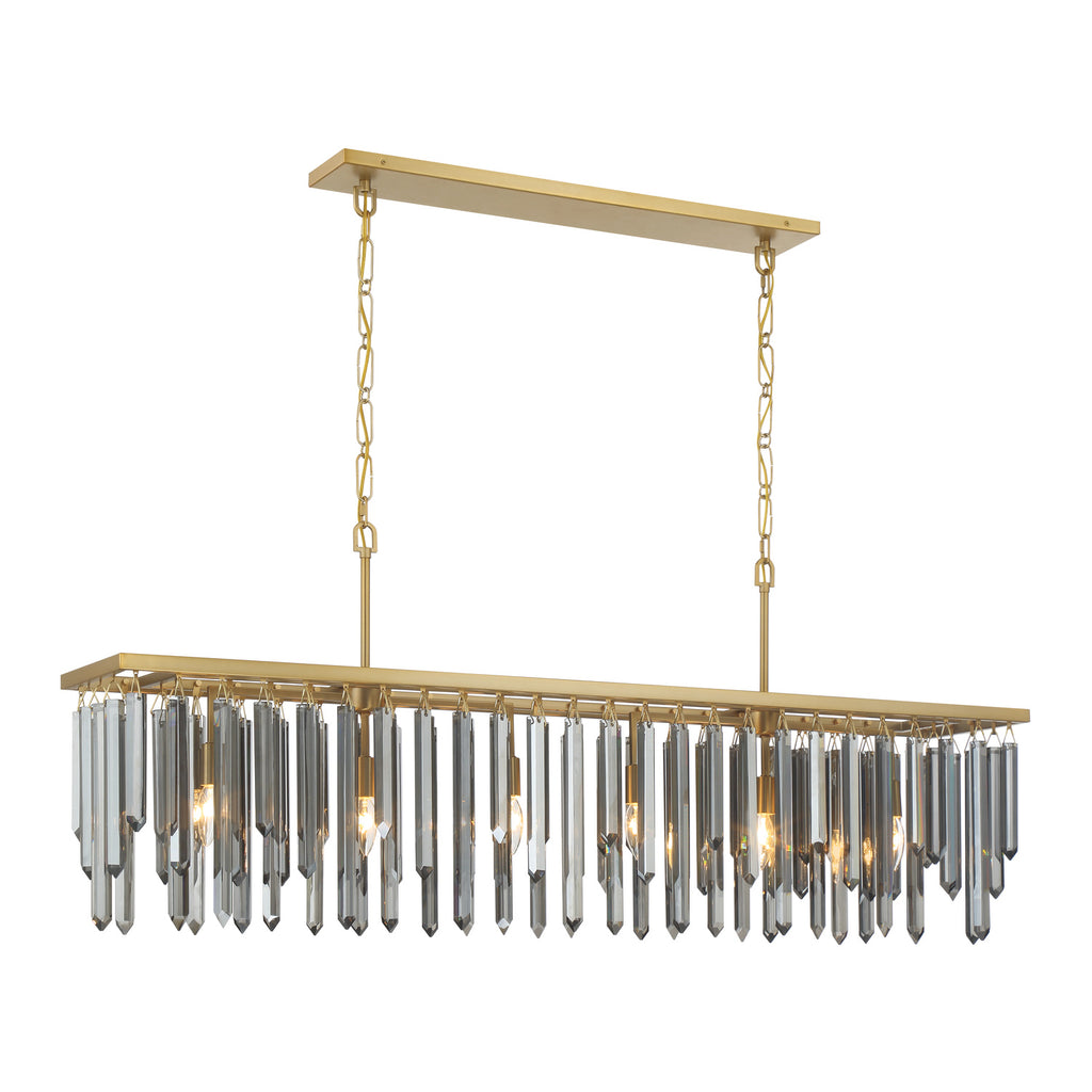 GEM-7007-MG-SS Gemma 52'' Linear Chandelier | Main Image
