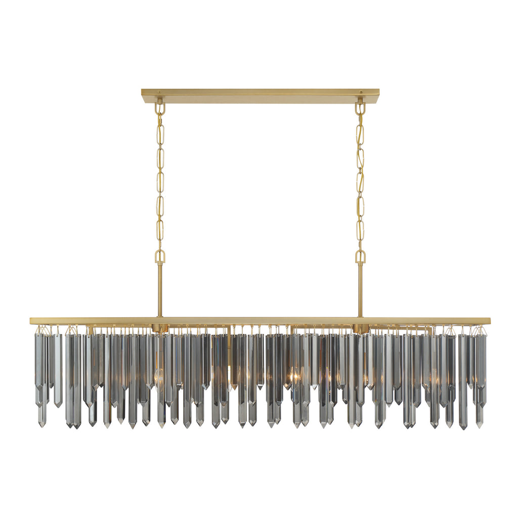 GEM-7007-MG-SS Gemma 52'' Linear Chandelier | Alternate Image