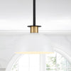 GIG-813-BK-AG Gigi 1 Light Mini Pendant | Lifestyle Image