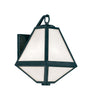 GLA-9701-OP-BC Brian Patrick Flynn for Crystorama Glacier 1 Light Outdoor Sconce | Main Image