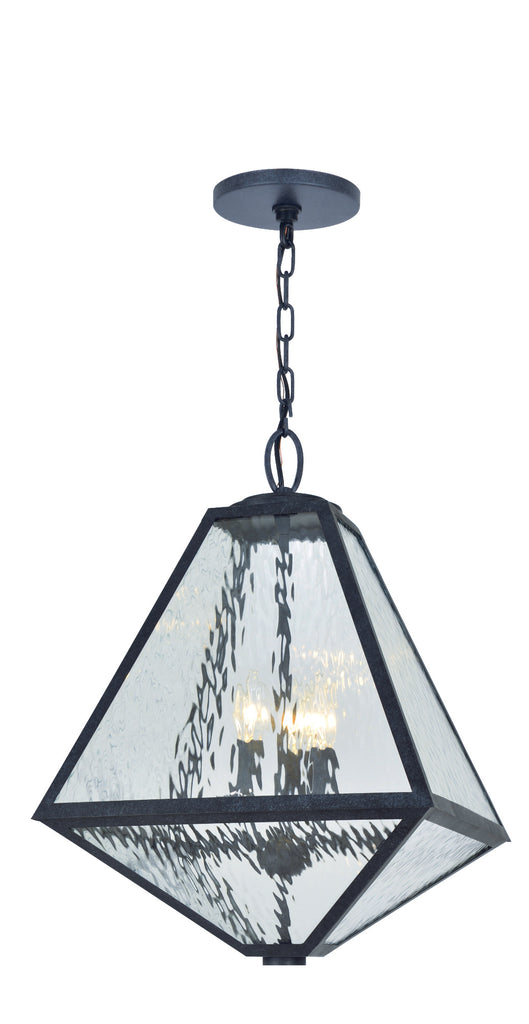 GLA-9705-WT-BC Brian Patrick Flynn Glacier 3 Light Outdoor Pendant | Main Image
