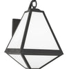 Crystorama-OPEN-BOX Brian Patrick Flynn Glacier 2 Light Outdoor Sconce in Black Charcoal - Additional View