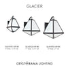 Crystorama Glacier 14'' Outdoor Sconce - Collection Image