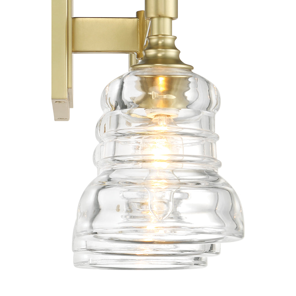 Crystorama Gregory 23.75'' Bathroom Vanity in Aged Brass - Additional View