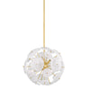 H1004806-AGB Tamara 6 Light Chandelier | Main Image