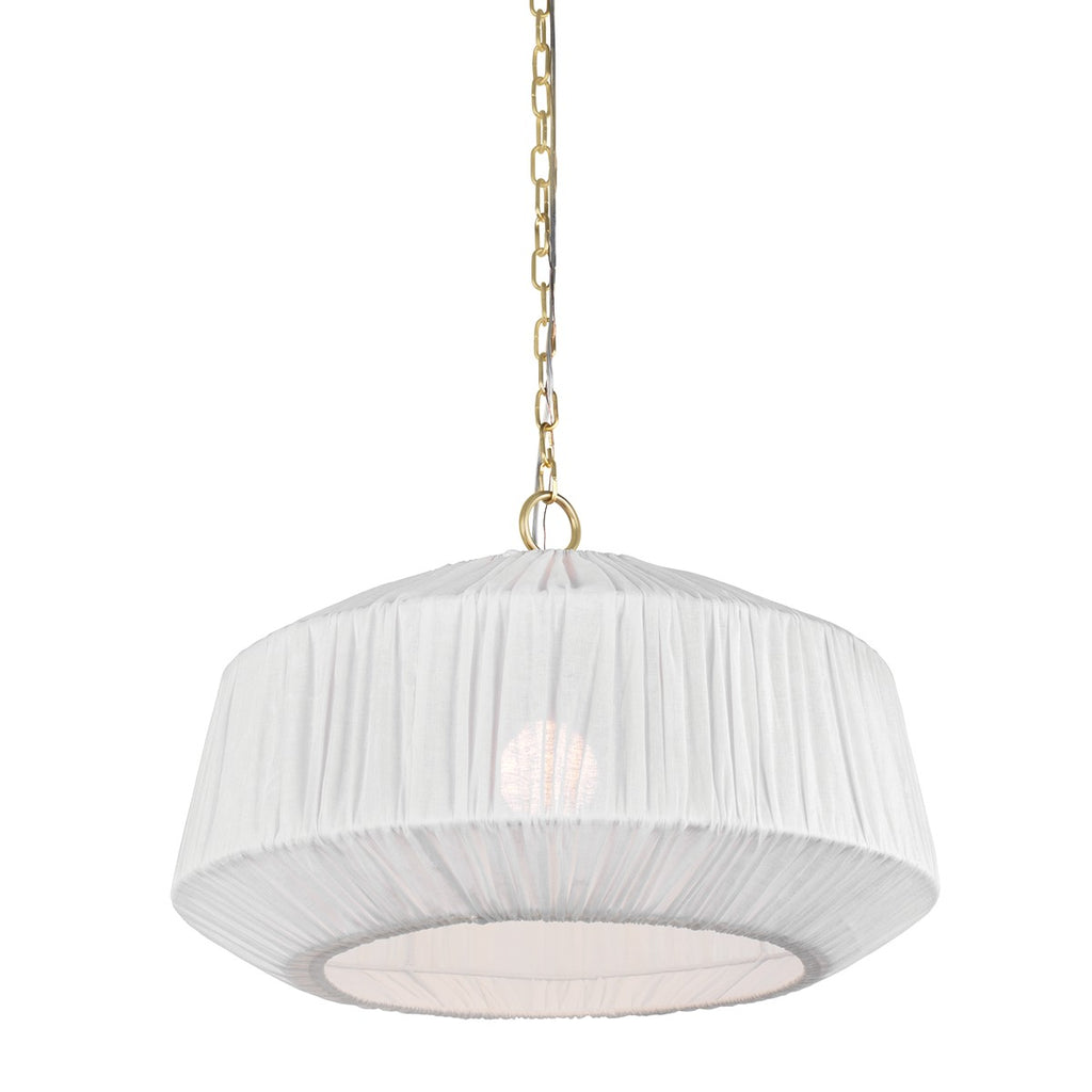 H1011701L-AGB Amanza 1 Light Pendant | Main Image