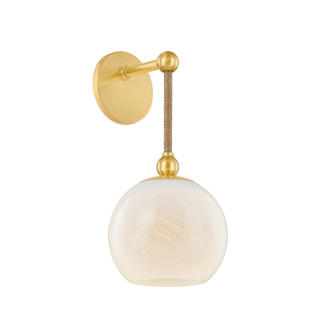 H1040101-AGB Abbie 1 Light Sconce | Main Image
