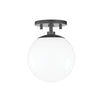 H105601-OB Stella 1 Light Semi-Flush Mount | Main Image