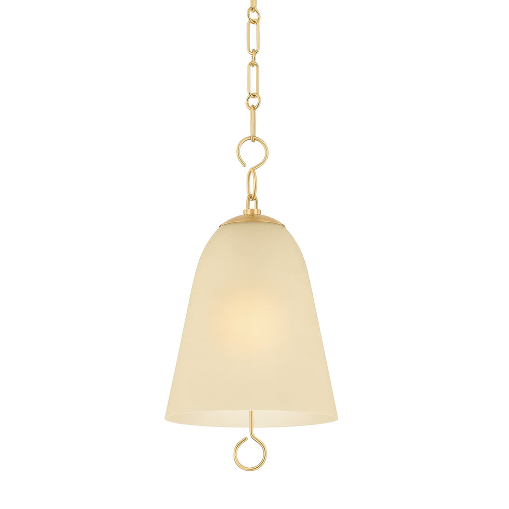 H1058701L-AGB Christine 1 Light Pendant | Main Image