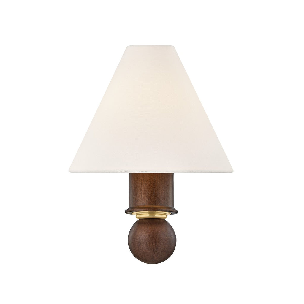 H1082101-AGB Candice 1 Light Sconce | Main Image