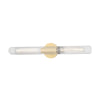 H177102L-AGB Cecily 2 Light Sconce | Main Image
