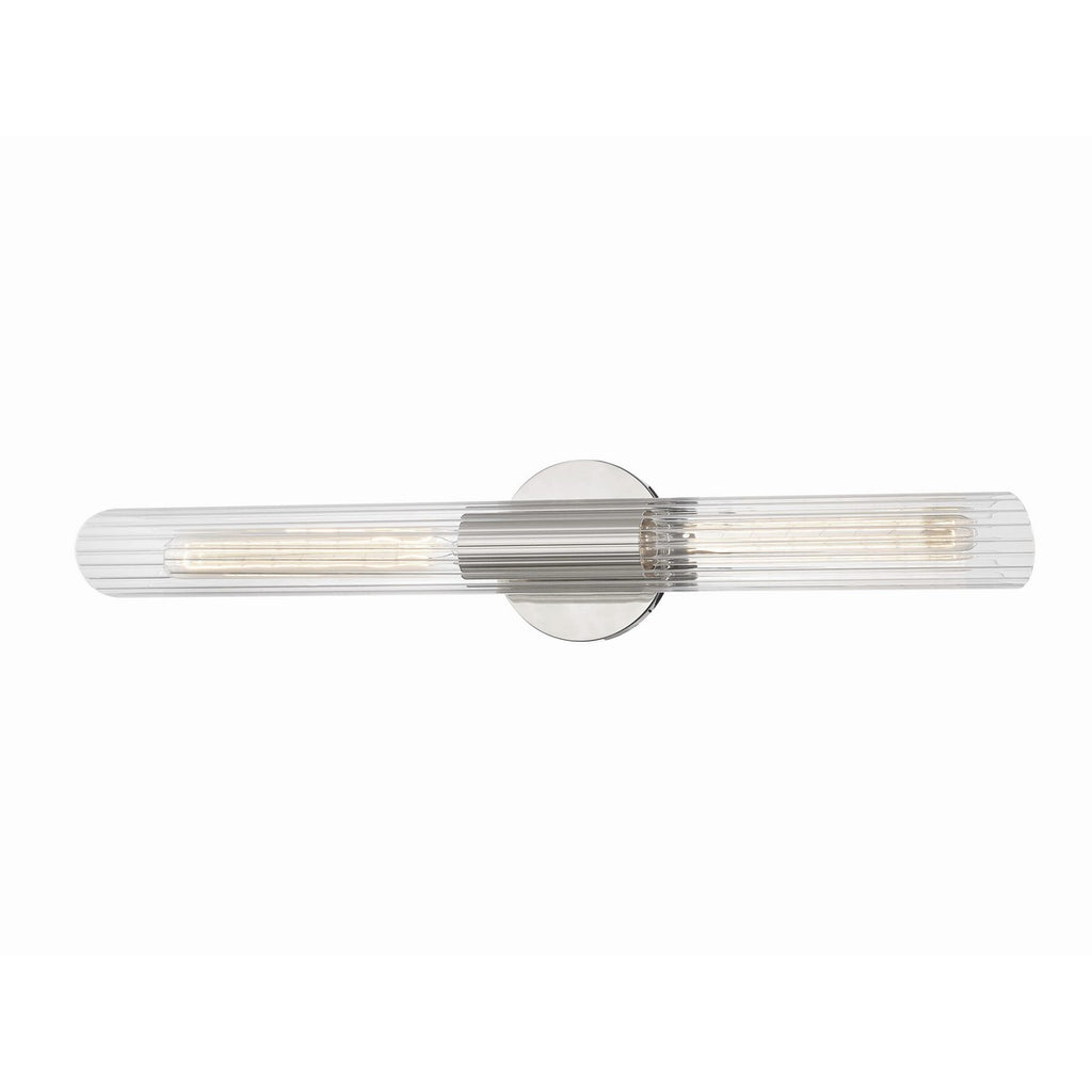 H177102L-PN Cecily 2 Light Sconce | Alternate Image