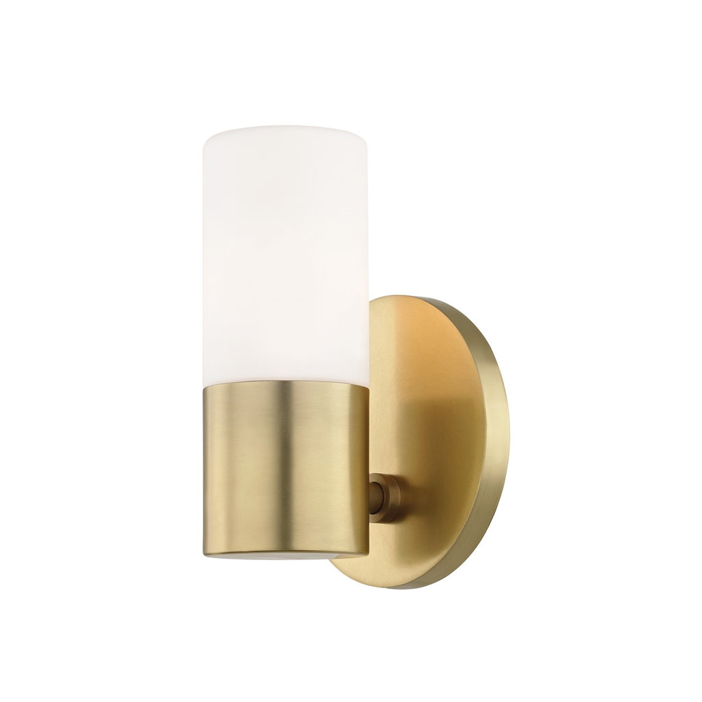 H196101-AGB Lola 1 Light Sconce | Main Image