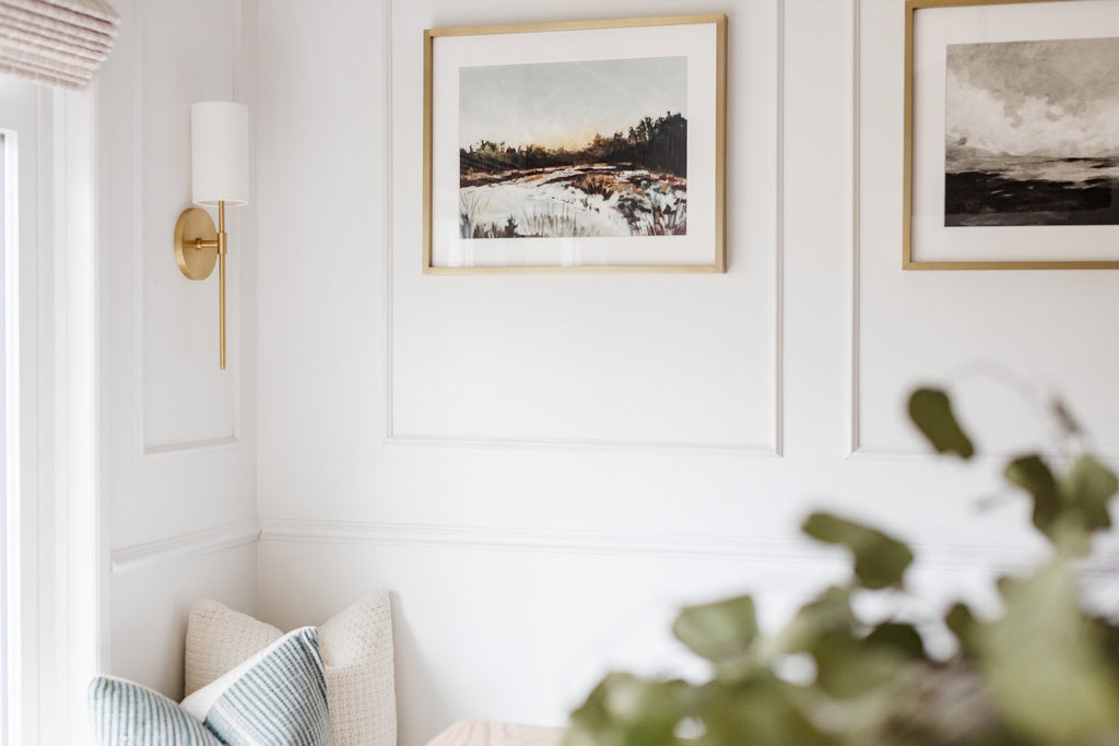 H223101-AGB Olivia 1 Light Sconce | Lifestyle Image