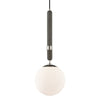 H289701L-PN Brielle 1 Light Mini Pendant | Main Image