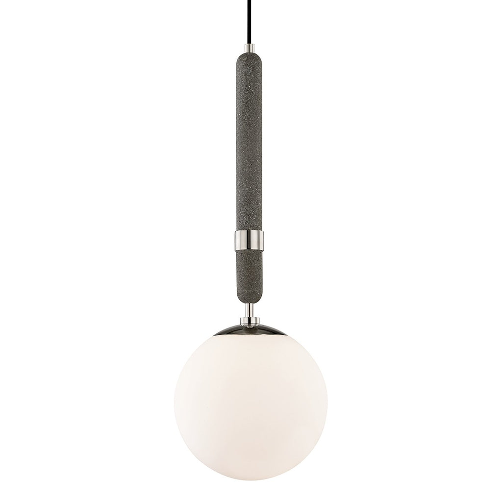 H289701L-PN Brielle 1 Light Mini Pendant | Main Image