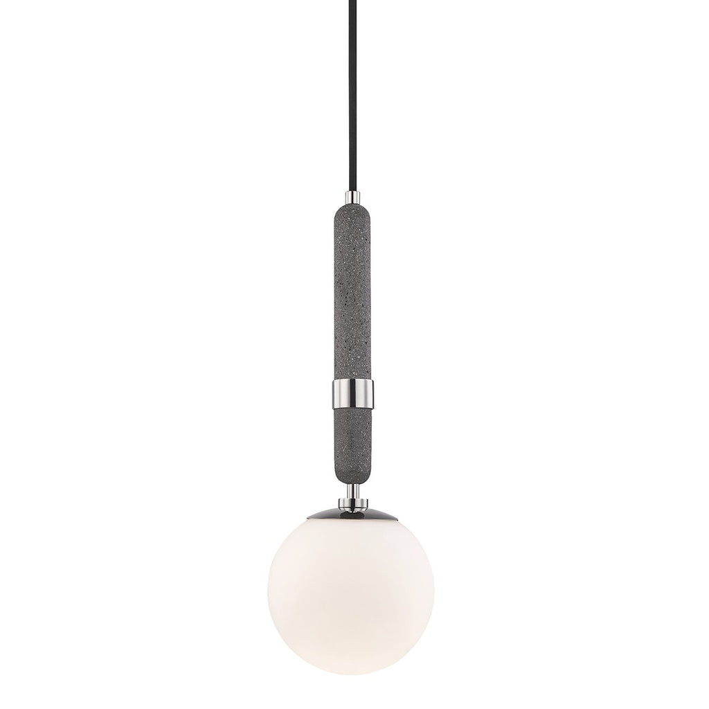 H289701S-PN Brielle 1 Light Mini Pendant | Main Image