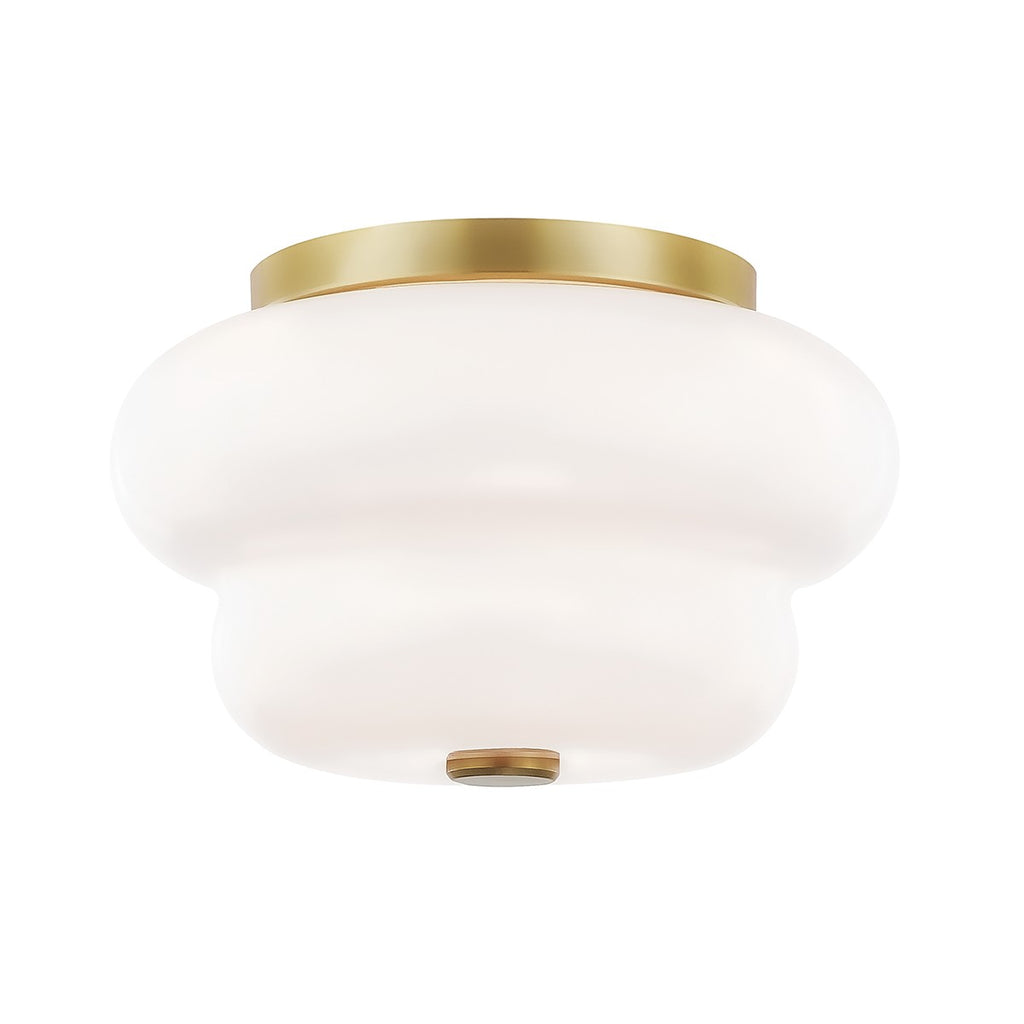 H350502-AGB Hazel 2 Light Flush Mount | Main Image