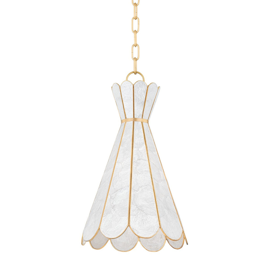 H662701-AGB Lyra 1 Light Mini Pendant | Main Image