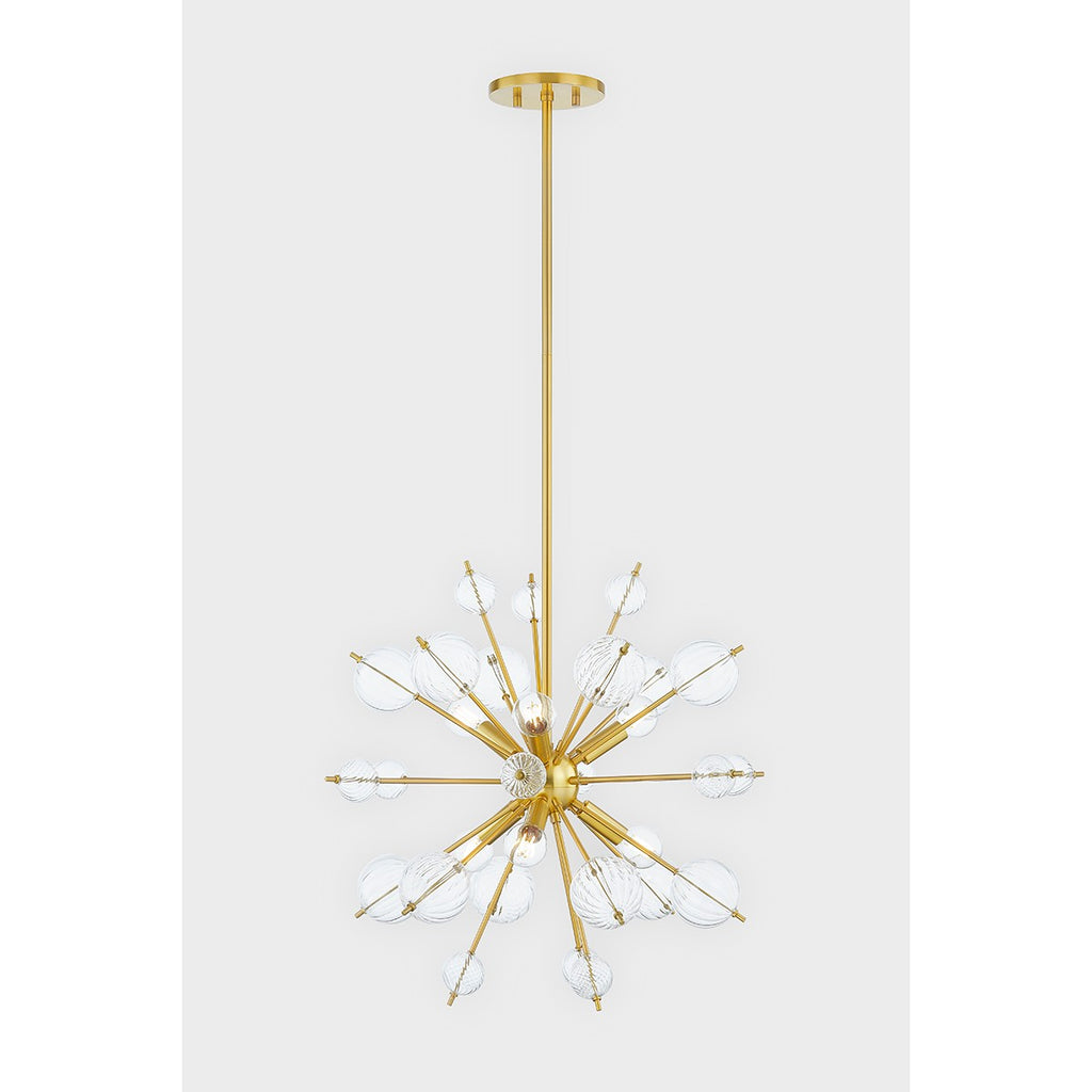 H794806-AGB Linnea 6 Light Chandelier | Alternate Image