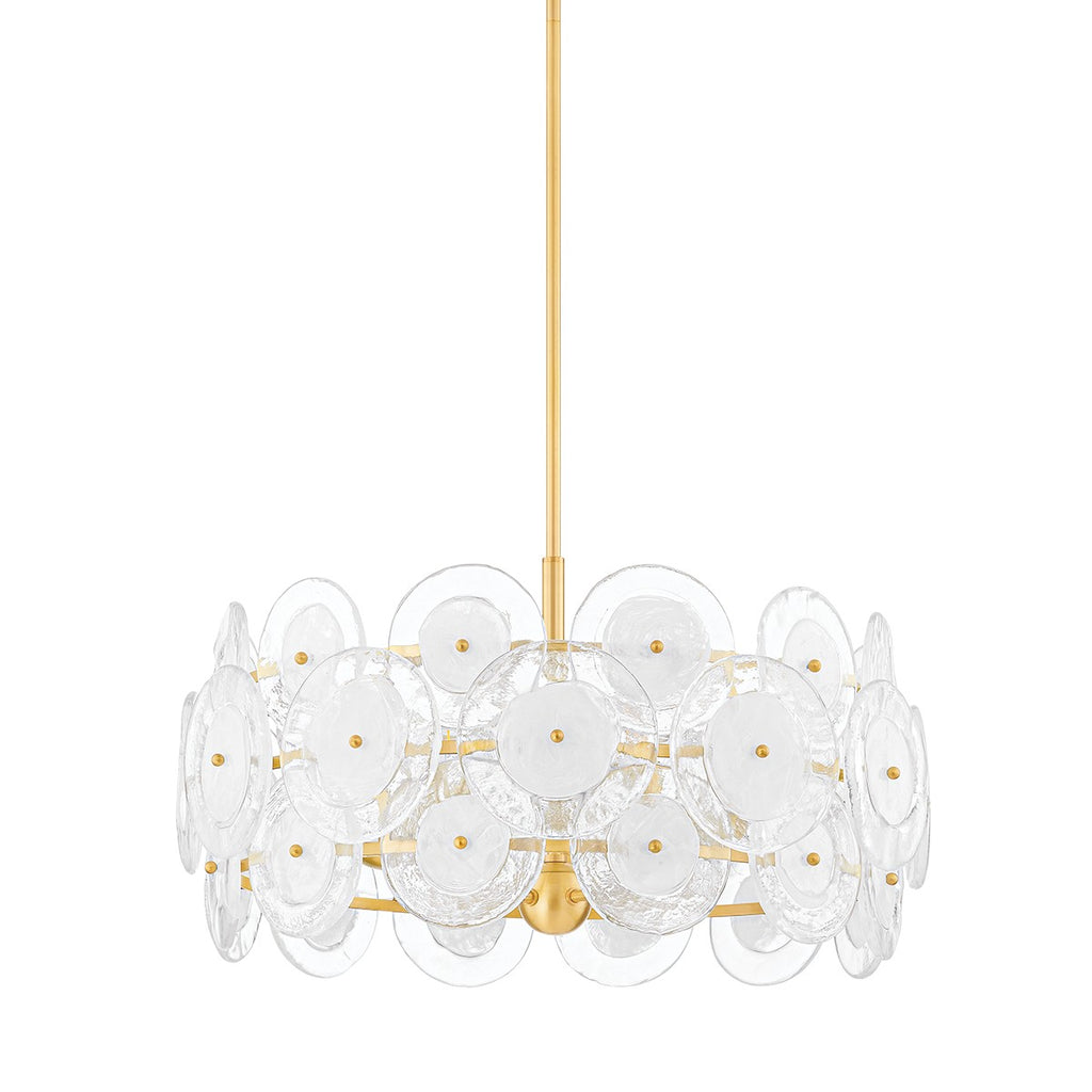 H810705-AGB Zoella 5 Light Chandelier | Main Image