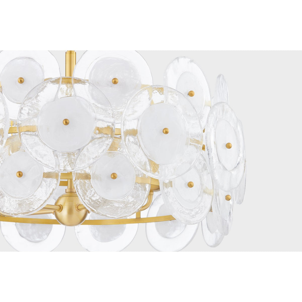 H810705-AGB Zoella 5 Light Chandelier | Alternate Image