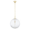 H815701L-AGB Sara 1 Light Pendant | Main Image