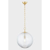 H815701L-AGB Sara 1 Light Pendant | Alternate Image