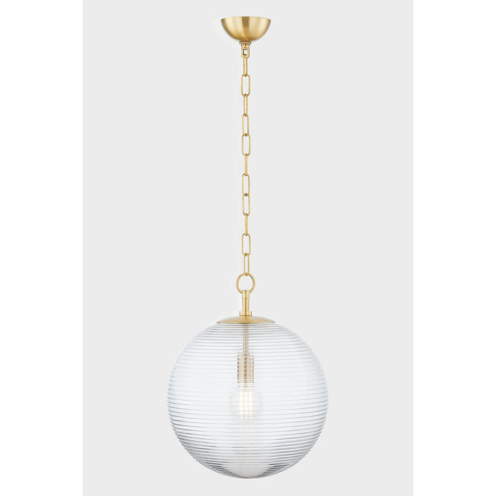 H815701L-AGB Sara 1 Light Pendant | Alternate Image