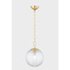 H815701S-AGB Sara 1 Light Pendant | Alternate Image