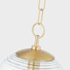 H815701S-AGB Sara 1 Light Pendant | Alternate Image