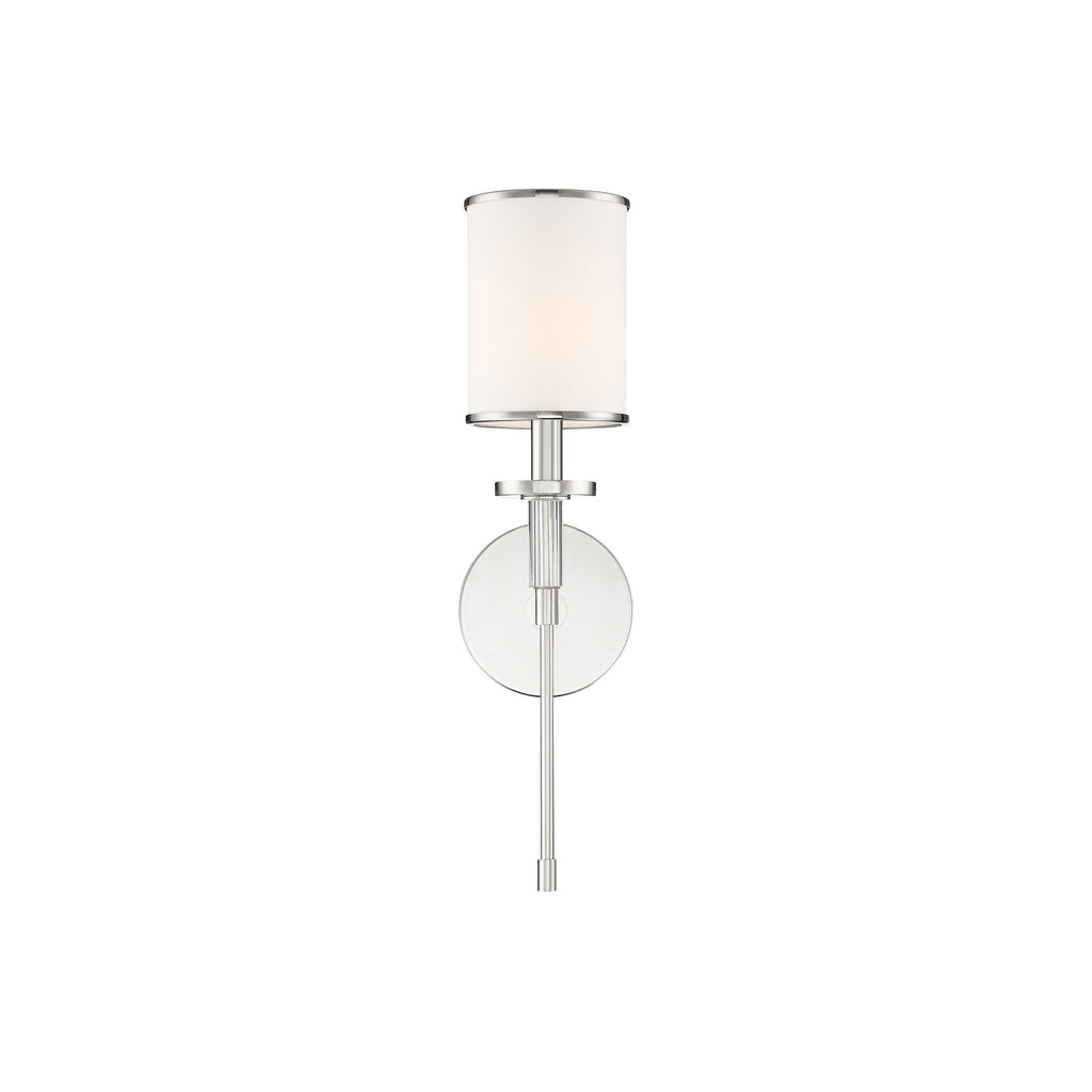 Crystorama Hatfield 5'' Sconce in Polished Nickel - Additional View