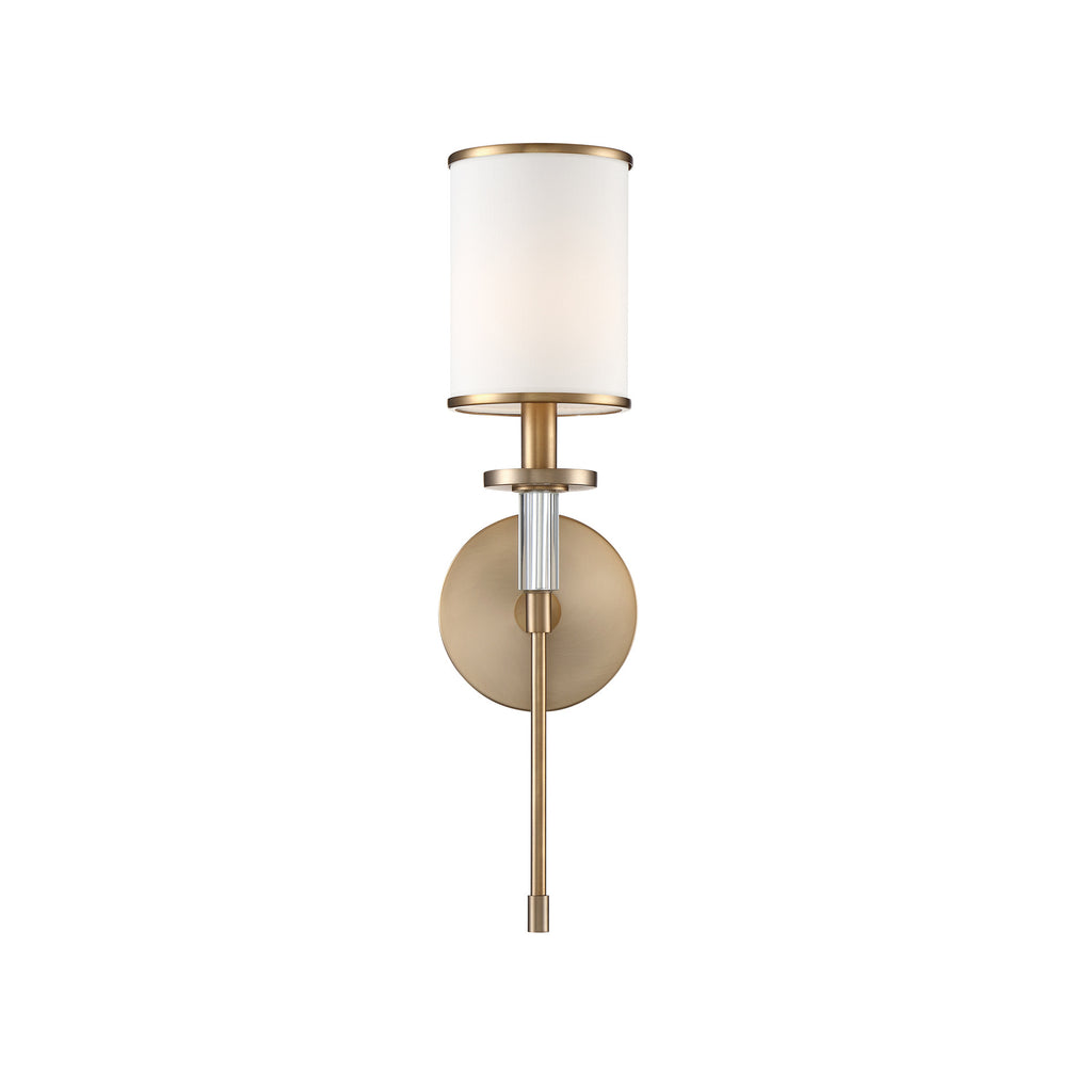 Crystorama Hatfield 5'' Sconce in Vibrant Gold - Additional View