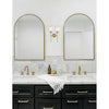 Crystorama Hatfield 12'' Sconce in Vibrant Gold - Lifestyle View