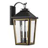 HAW-602-MK-TG Hawkins 3 Light Outdoor Sconce | Alternate Image