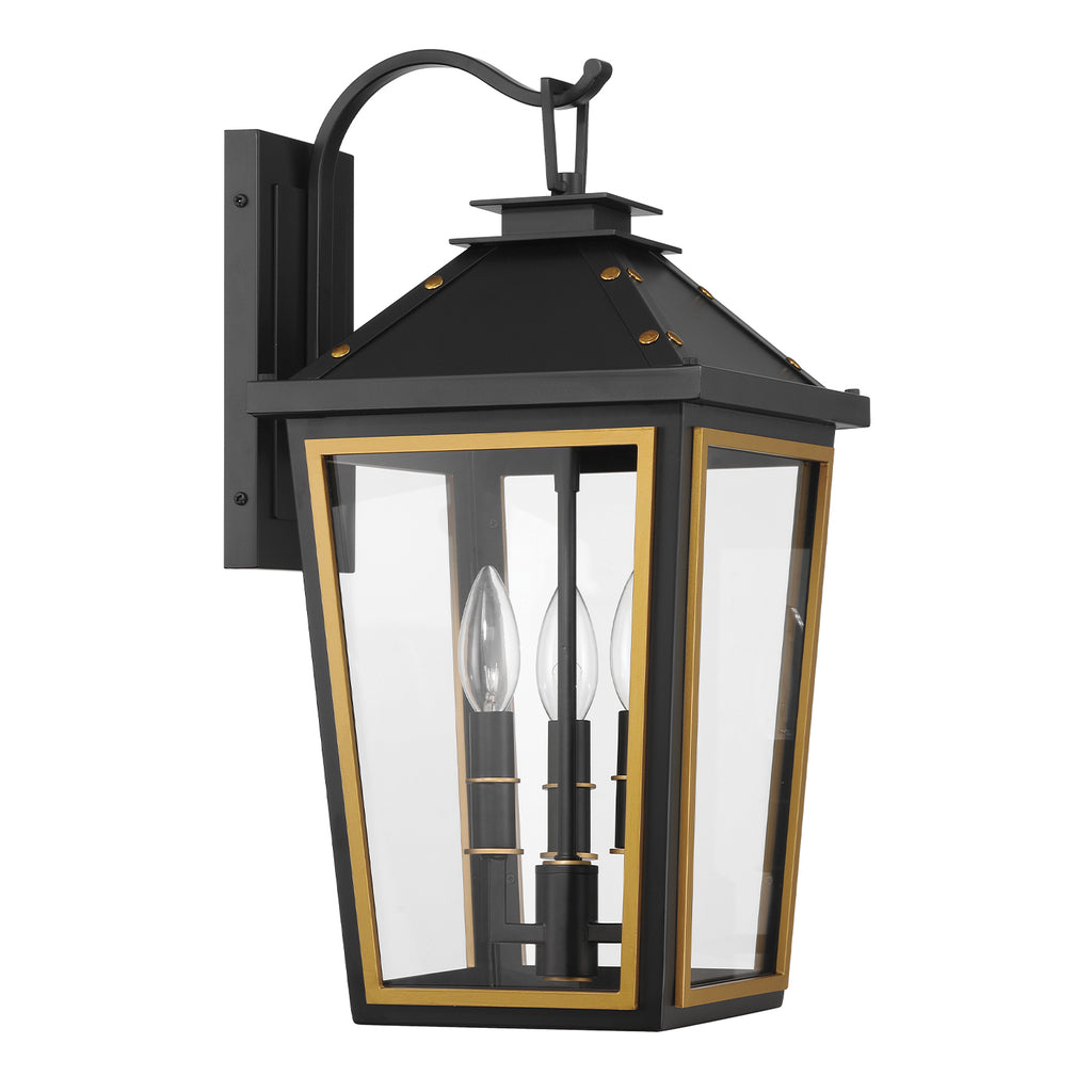 HAW-602-MK-TG Hawkins 3 Light Outdoor Sconce | Alternate Image