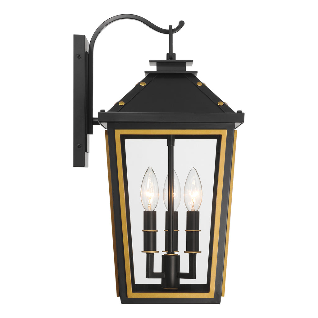 HAW-602-MK-TG Hawkins 3 Light Outdoor Sconce | Alternate Image