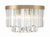 HAY-1400-AG Hayes 4 Light Flush Mount | Alternate Image