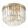 HAY-1400-AG Hayes 4 Light Flush Mount | Alternate Image