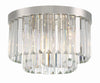 HAY-1400-PN Hayes 4 Light Flush Mount | Main Image