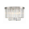 Crystorama Hayes 16'' Flush Mount in Polished Nickel - Additional View