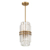 HAY-1401-AG Hayes 8'' Chandelier | Alternate Image