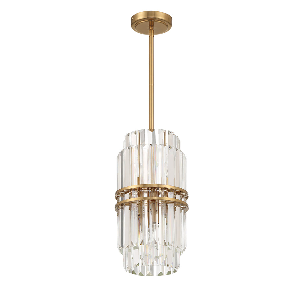 HAY-1401-AG Hayes 8'' Chandelier | Alternate Image