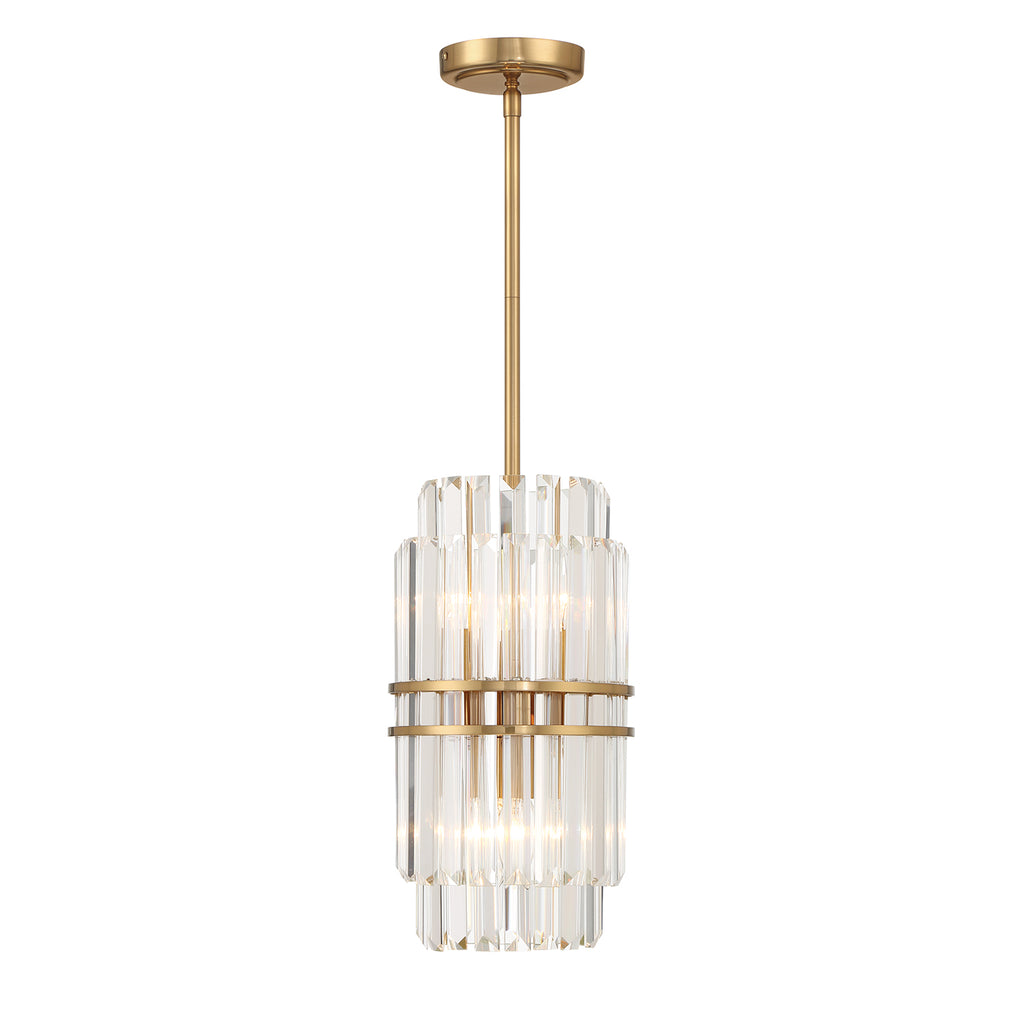 HAY-1401-AG Hayes 8'' Chandelier | Alternate Image
