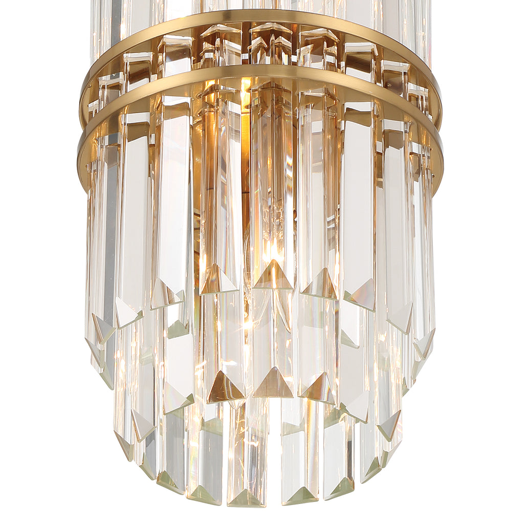 HAY-1401-AG Hayes 8'' Chandelier | Alternate Image