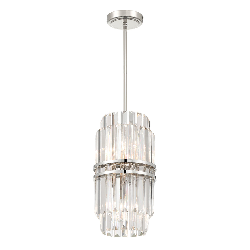HAY-1401-PN Hayes 8'' Chandelier | Main Image